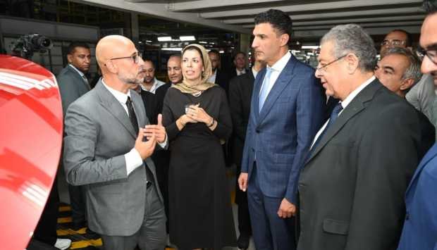 وزير الصناعة خالد هاشم يشهد إعلان دخول السيارات الأمريكية إلى السوق المصري بمصنع جنرال موتورز